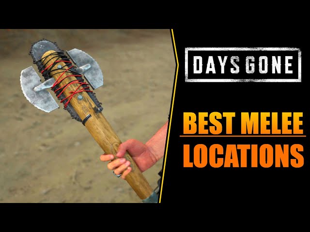 DAYS GONE Best Hidden Melee Weapons [Superior Metal Axe] Free secret Weapon Locations