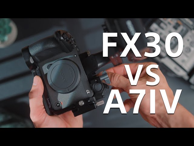 SONY FX30 vs SONY A7IV. Who does it better?