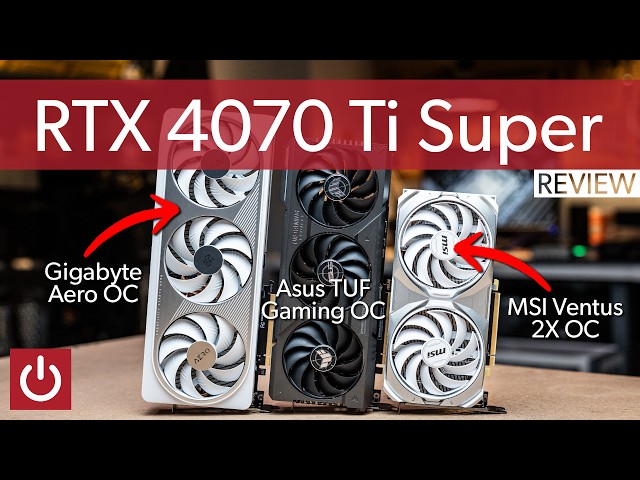 RTX 4070 Ti Super Review: Asus & MSI Results