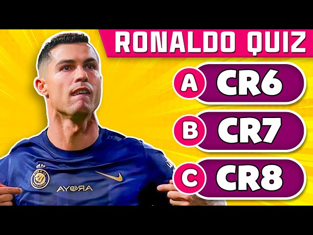 Ronaldo Quiz | How much do you know about Ronaldo? | Tiny Football