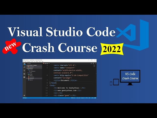 Visual Studio Code Crash Course (Hindi)