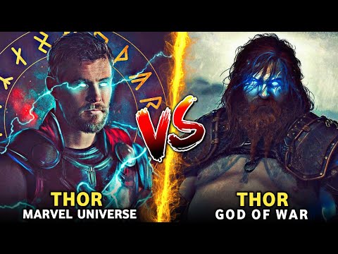 Thor Vs Thor - Who will win ? /  MCU Vs God of War