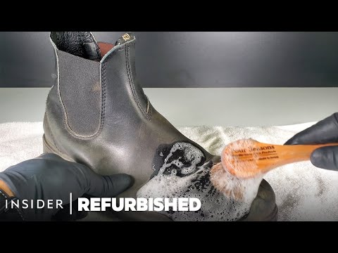 How Faded Blundstone Boots Are Professionally Restored | Refurbished