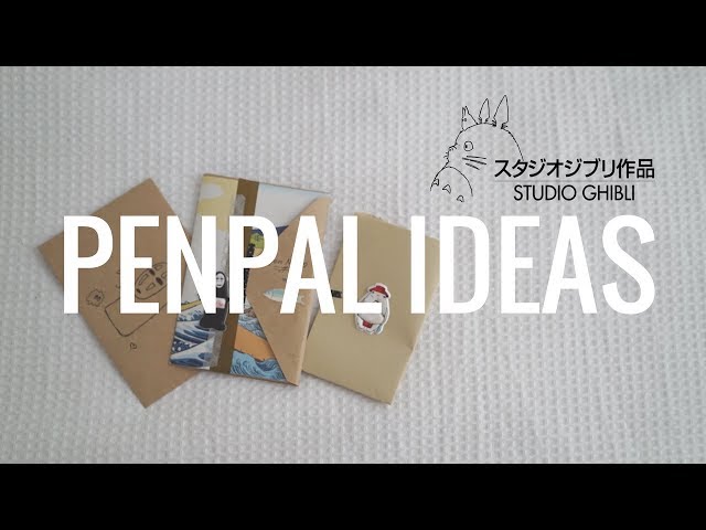 Studio Ghibli DIY Penpal Ideas