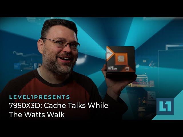 7950X3D: Cache Talks While The Watts Walk