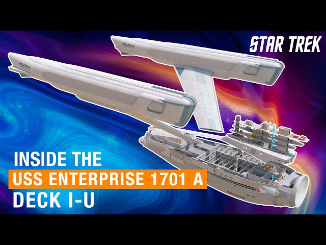 Star Trek:  Inside the USS  Enterprise NCC-1701-A/Refit (Deck I-U) Part 2
