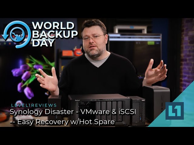 Synology Disaster - VMware & iSCSI -- Easy Recovery w/Hot Spare