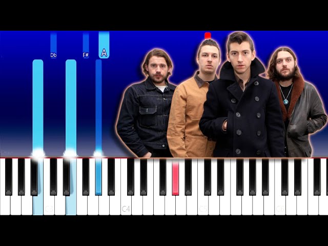 Arctic Monkeys - Body Paint (Piano Tutorial)