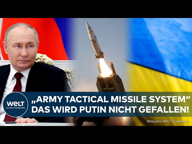 UKRAINE KRIEG: USA liefern ATACMS-Raketen mit 300 km Reichweite - Das wird Putin nicht gefallen!