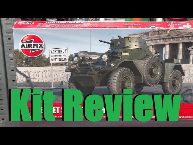 Kit review: Airfix Ferret Scout Car Mk. 2 in 1/35 scale