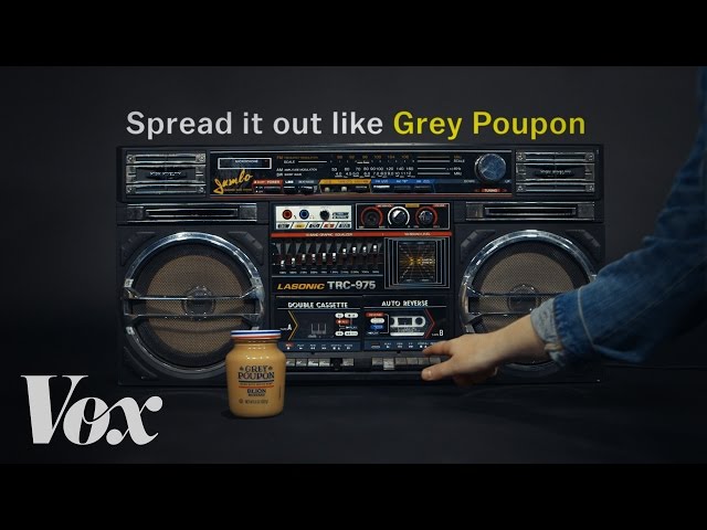 Why rappers love Grey Poupon