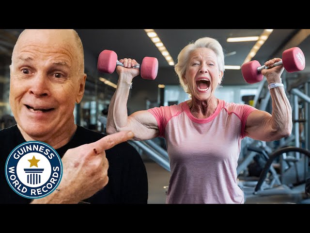 I'm The World's Oldest Gym Instructor! - Guinness World Records