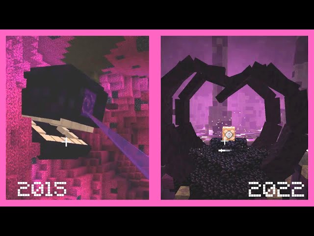 Wither Storm 2015 Vs Wither Storm 2022 In Minecraft