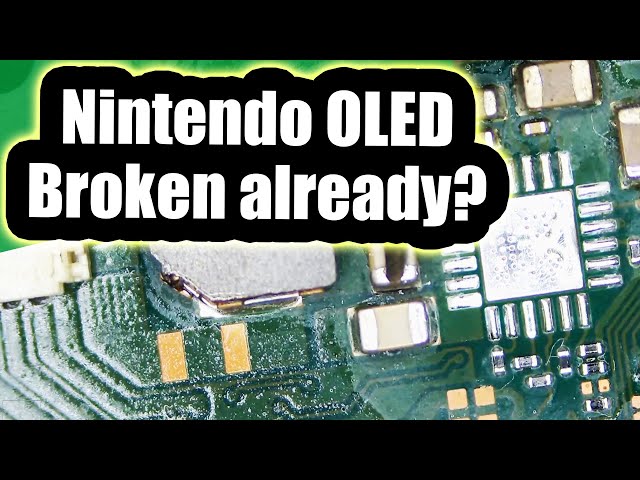 New Nintendo Switch OLED already in for Repair - No Power Not Charging