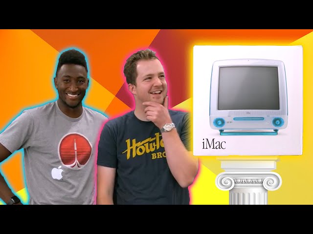 Unboxing a SEALED iMac G3 with MKBHD!