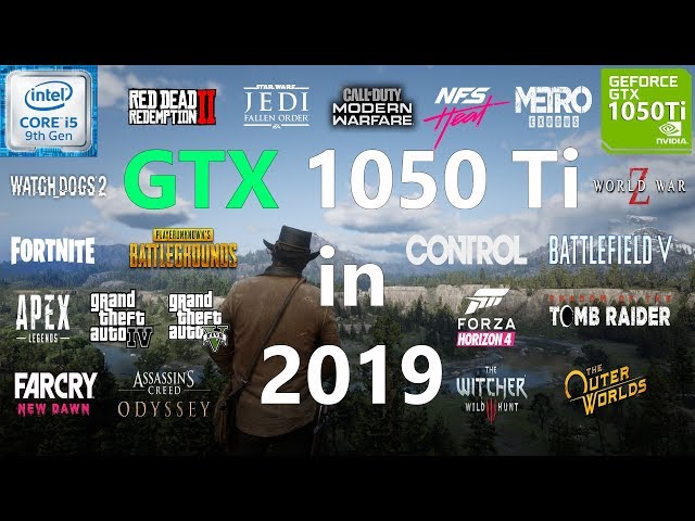 GTX 1050 Ti Test in 25 Games in 2019