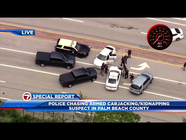 Police pursuit in Fort Lauderdale