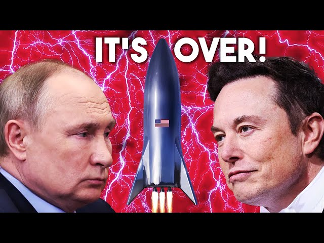 Elon Musk JUST LAUNCHED SpaceX Starship  TO DESTROY Russian Satellites