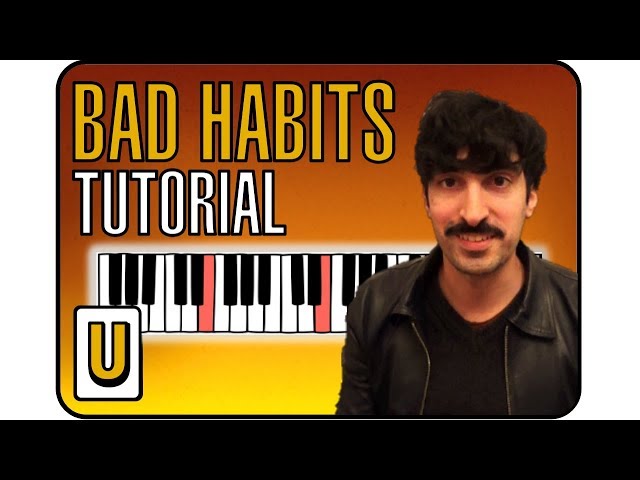 The Last Shadow Puppets - Bad Habits Piano Tutorial