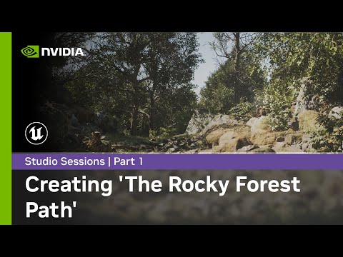 [Unreal Engine 3D] Creating 'The Rocky Forest Path' w/ Pasquale Scionti