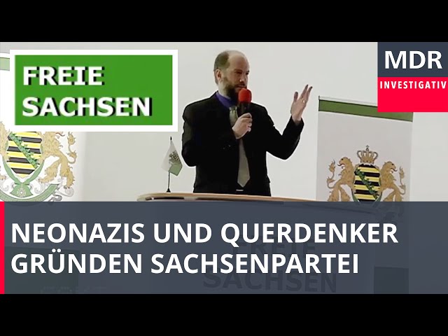 Neonazis und Querdenker gründen Partei "Freie Sachsen"