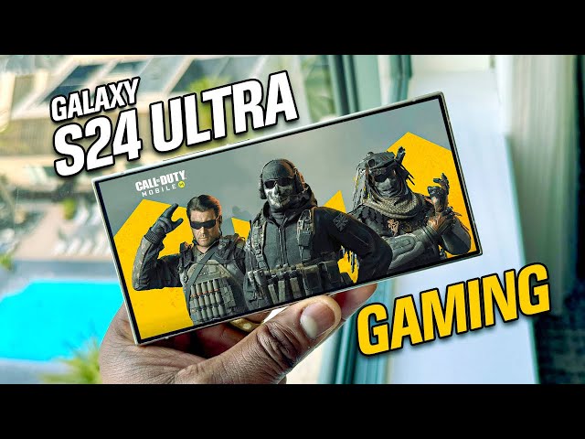 Samsung Galaxy S24 Ultra Gaming!