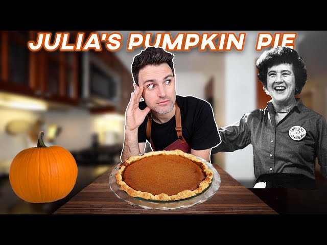 Julia Child's Fluffy Pumpkin Pie was an Unexpected Journey