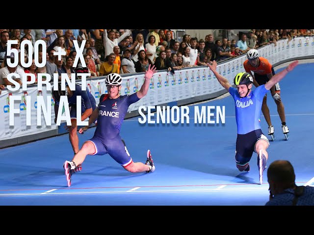 500Mts + X Sprint Senior Men Final | EC 2019