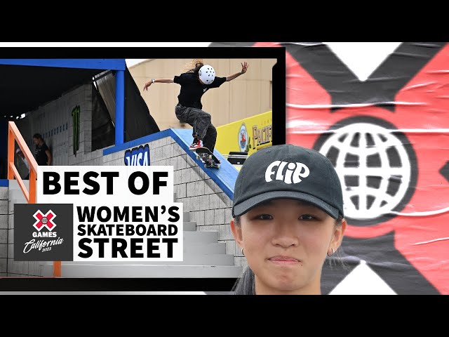 BEST OF Women’s Skateboard Street | X Games California 2023