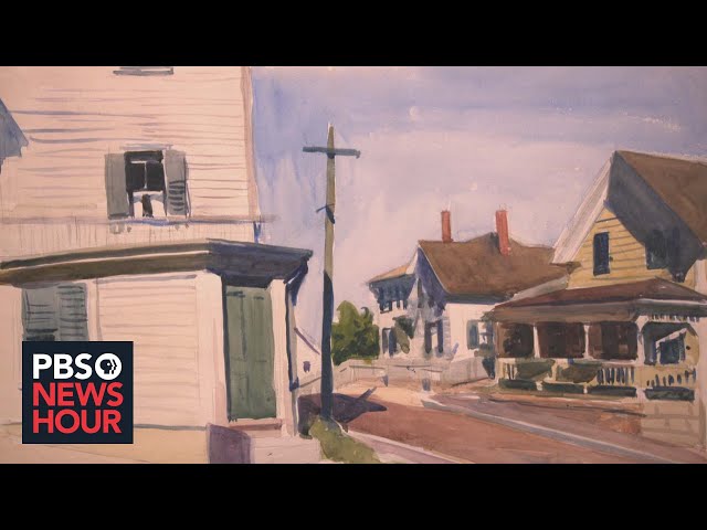 New exhibit shows how a Massachusetts town helped shape the artist Edward Hopper