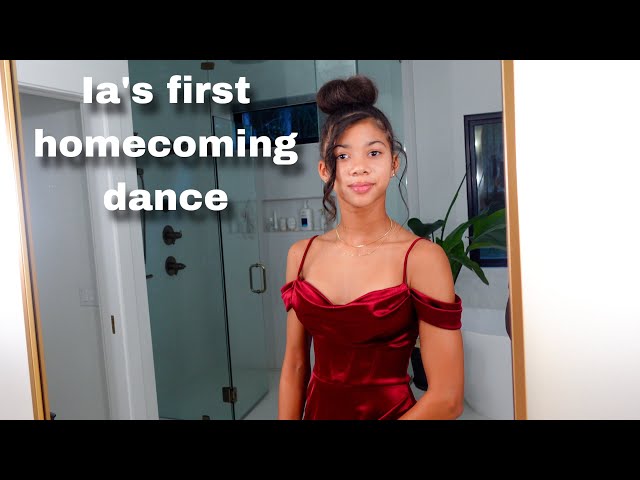 Ia's first homecoming dance