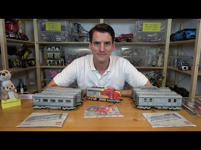 LEGO® 9V Züge 10020 - Santa Fe Super Chief inkl. Wagen