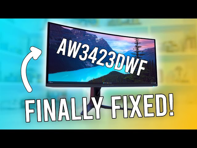 Much Better! - Alienware AW3423DWF QD-OLED June Firmware Tested