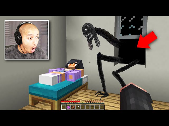 It Waits Until You Fall Asleep in Minecraft... (Scary)