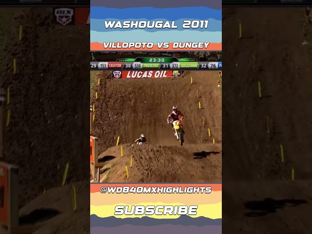 Villopoto vs Dungey At The Washougal Motocross 2011