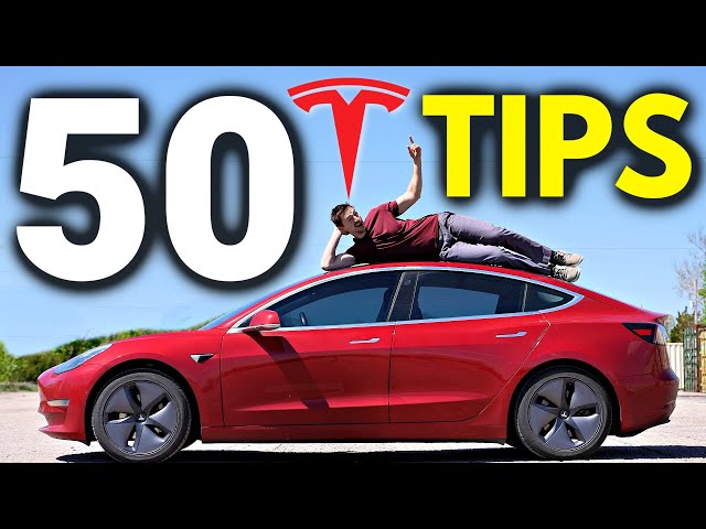 Top 50 Tesla Tips & Tricks for Model 3/Y