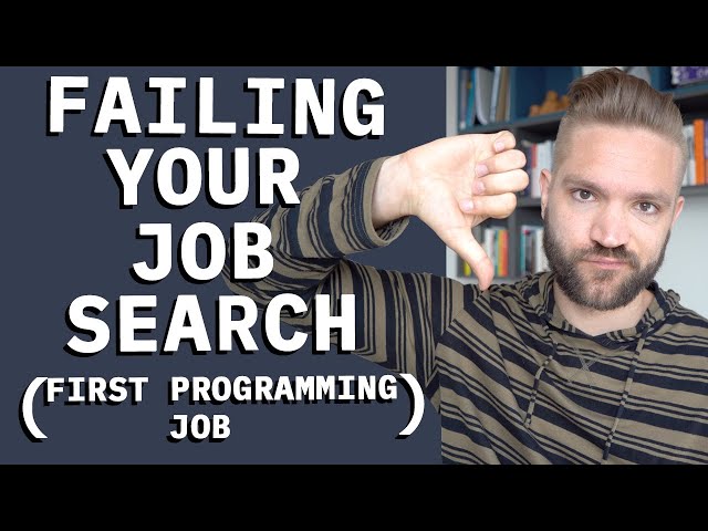 Common Job Hunt Mistakes (First Time Programmers)