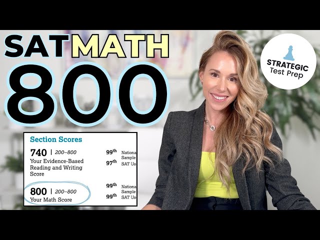 How to get a PERFECT 800 on the SAT Math (2024) | 9 Tips from a Perfect Scorer