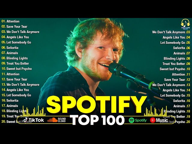 Today's Hits Clean💎Ed Sheeran, Maroon 5, Ariana Grande, Dua Lipa💎Billboard Pop Songs 2024 Playlist