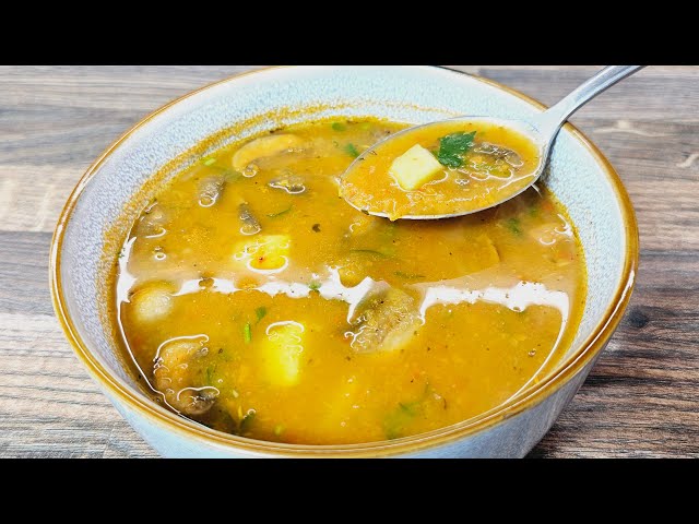I can eat this delicious soup every day! A healthy soup recipe for every day!
