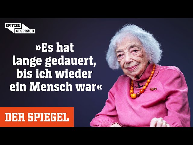 Die Bitte einer Holocaust-Überlebenden – Margot Friedländer (102) im Spitzengespräch | DER SPIEGEL