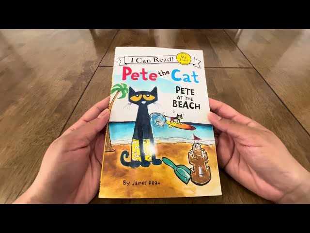 PETE THE CAT- PETE AT THE BEACH 🏖️ ☀️ 🏄 Bedtime Story for Kids | Kids Books | Read Aloud | Storybook