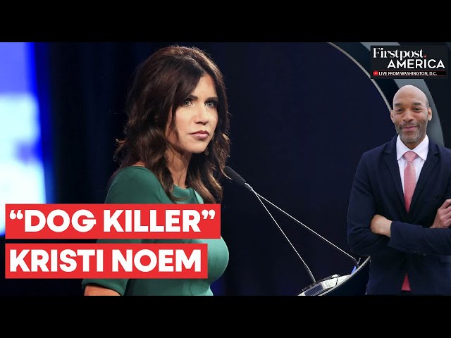 Who is Kristi Noem? US Governor Facing Backlash for Killing Her Dog | Firstpost America