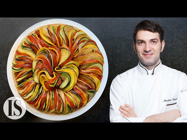 Ratatouille in a Michelin 3-star French restaurant with Martino Ruggieri - Alléno Pavillon Ledoyen