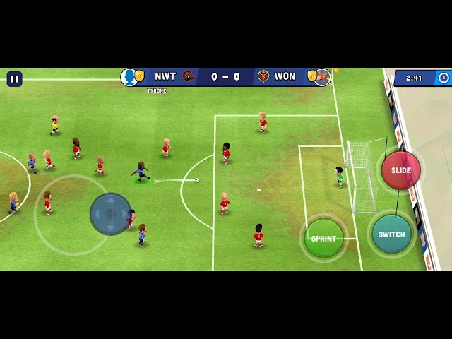 Mini Football (by Miniclip.com) - sports game for Android and iOS - gameplay.