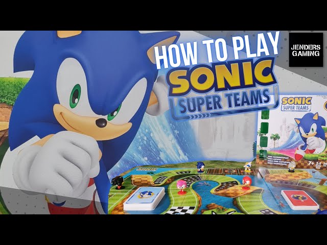 Sonic Super Teams, board game! Is it fun?