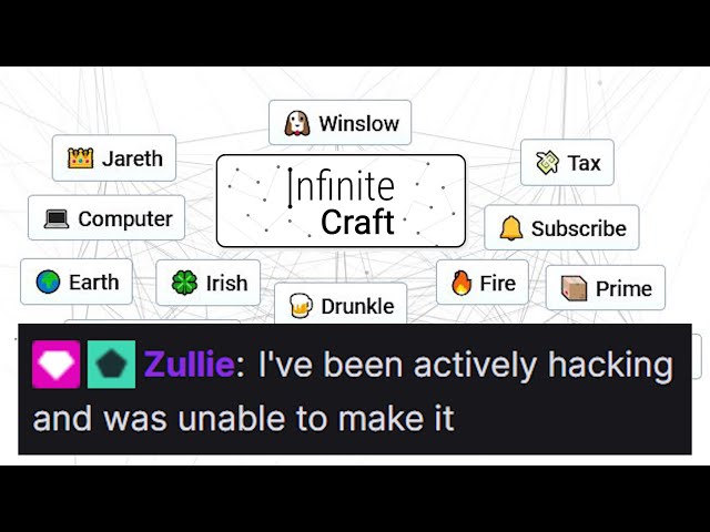 A Desperate Youtuber tries to Craft Himself in Infinite Craft