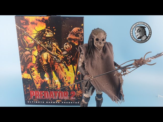 neca ultimate shaman Predator action figure unboxing review