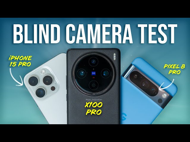 Vivo X100 Pro VS Pixel 8 Pro VS iPhone 15 Pro Max - Camera Test Comparison
