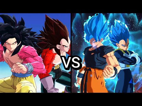 SSJ4 vs SSB - Which is Better? Dragon Ball Legends (Legendary Finish)
